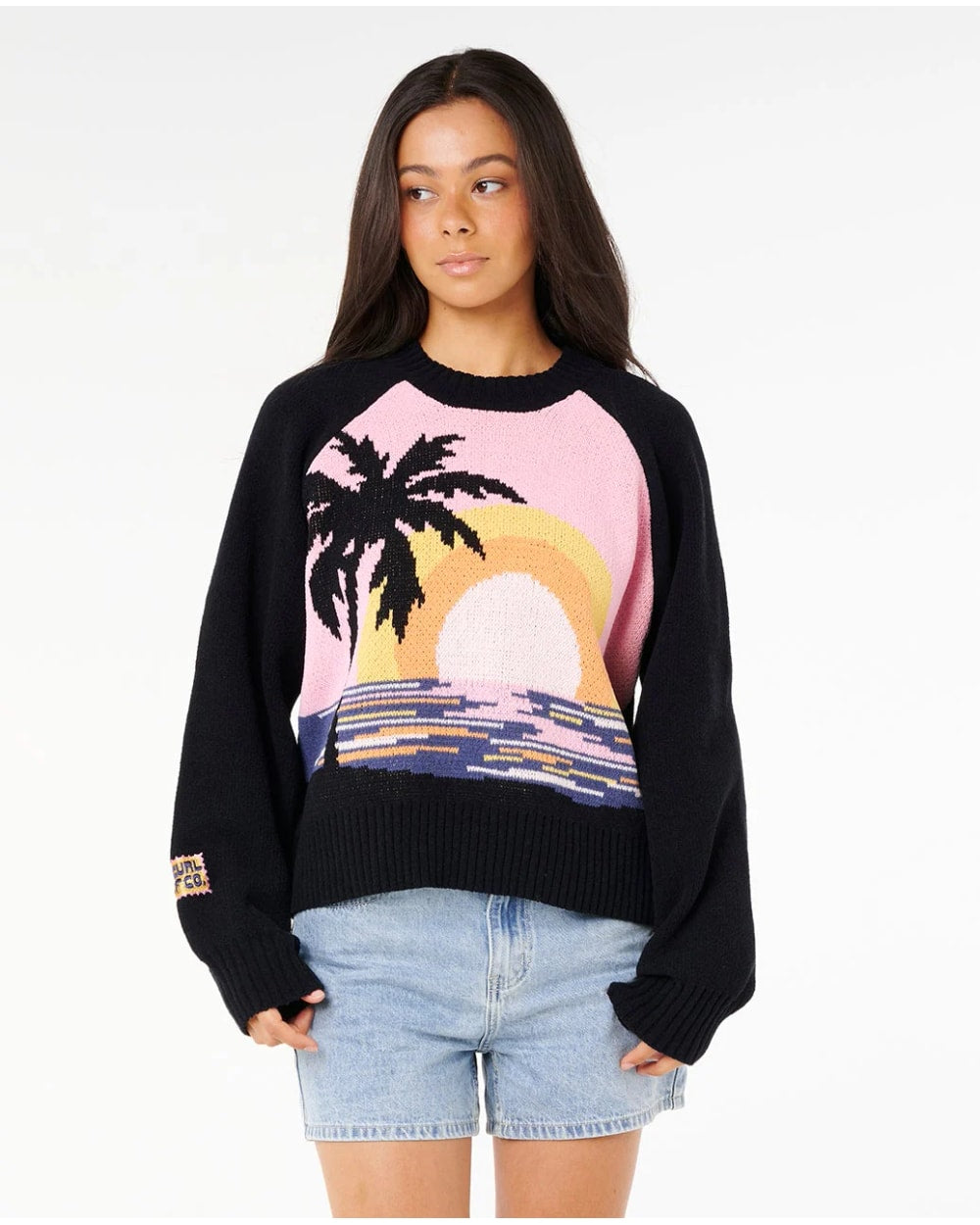 Ripcurl Women's Paradise Knit Crew Fleece
