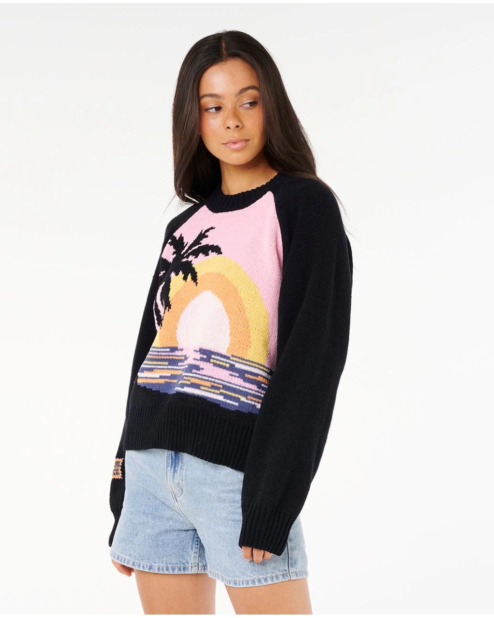 Ripcurl Women's Paradise Knit Crew Fleece