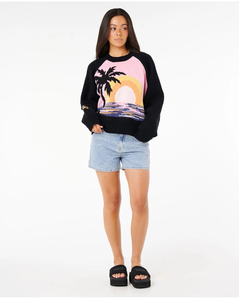 Ripcurl Women's Paradise Knit Crew Fleece