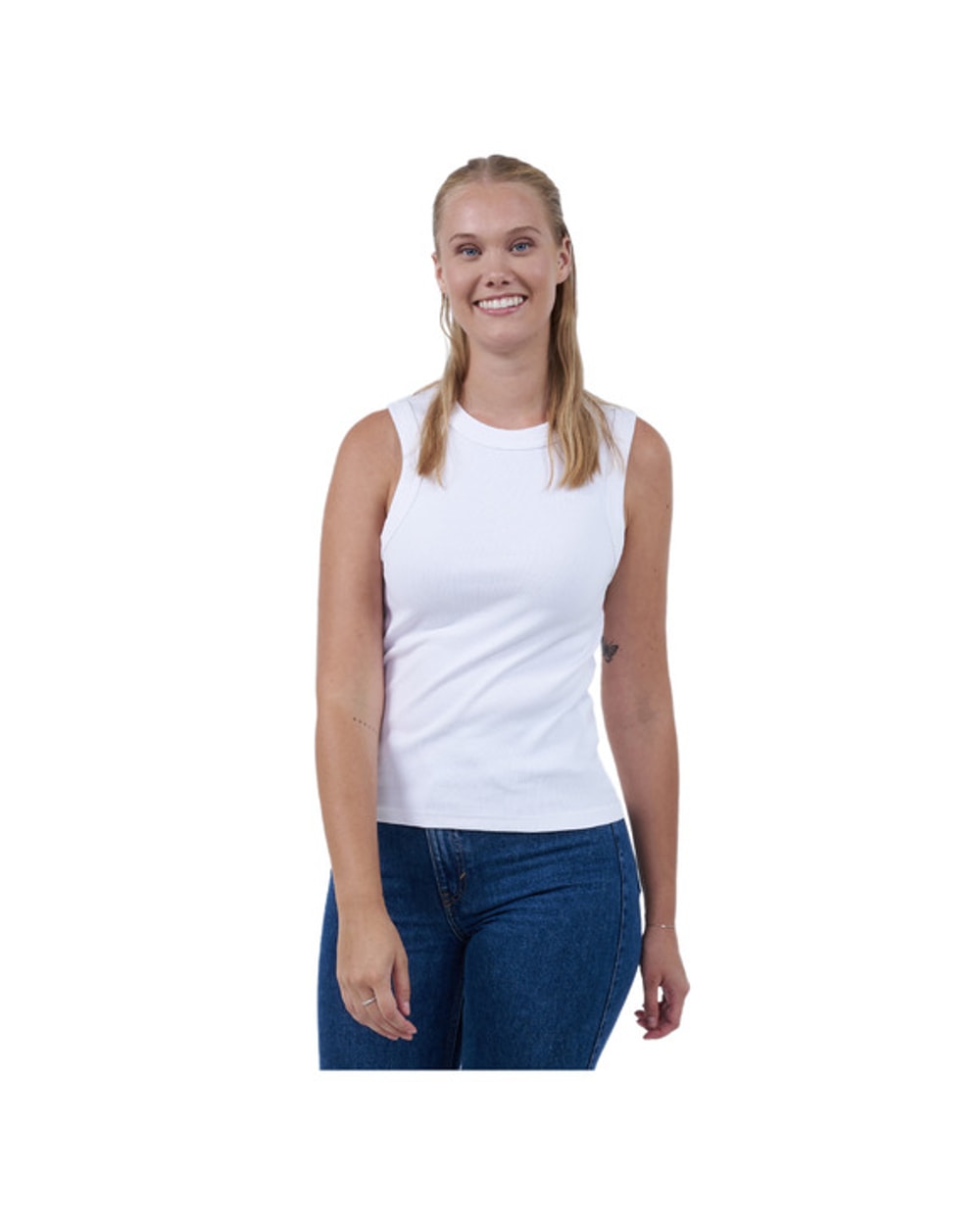 Ripzone Azure Rib Women's Tank Top