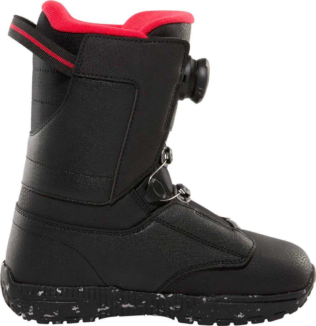 Ripzone Bolt Junior Snowboard Boots Black/Red side