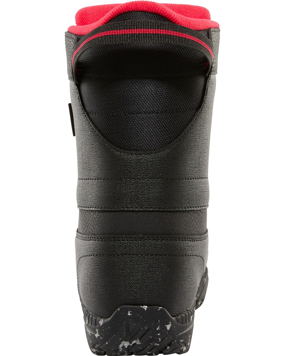 Ripzone Bolt Junior Snowboard Boots Black/Red heel