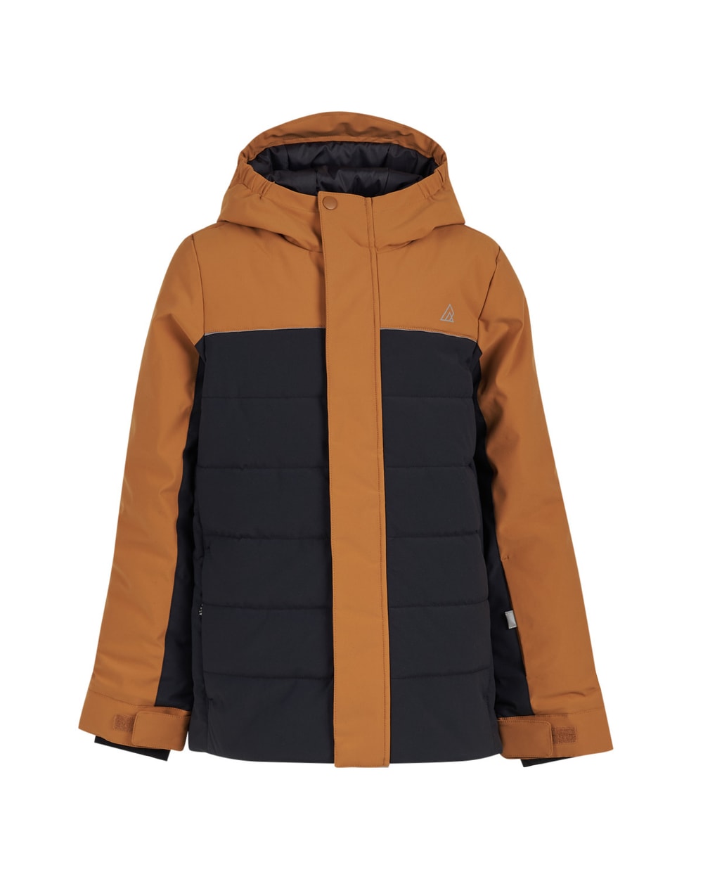 Ripzone Boys' Fritz Puffer Ski Jacket - Meerkat - front