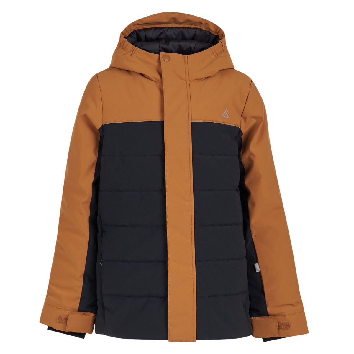 Ripzone Boys' Fritz Puffer Ski Jacket - Meerkat - front