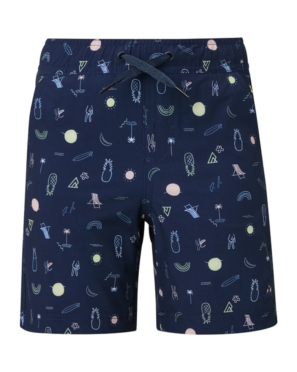 Ripzone Boy's Youth Summer Printed Volley Shorts