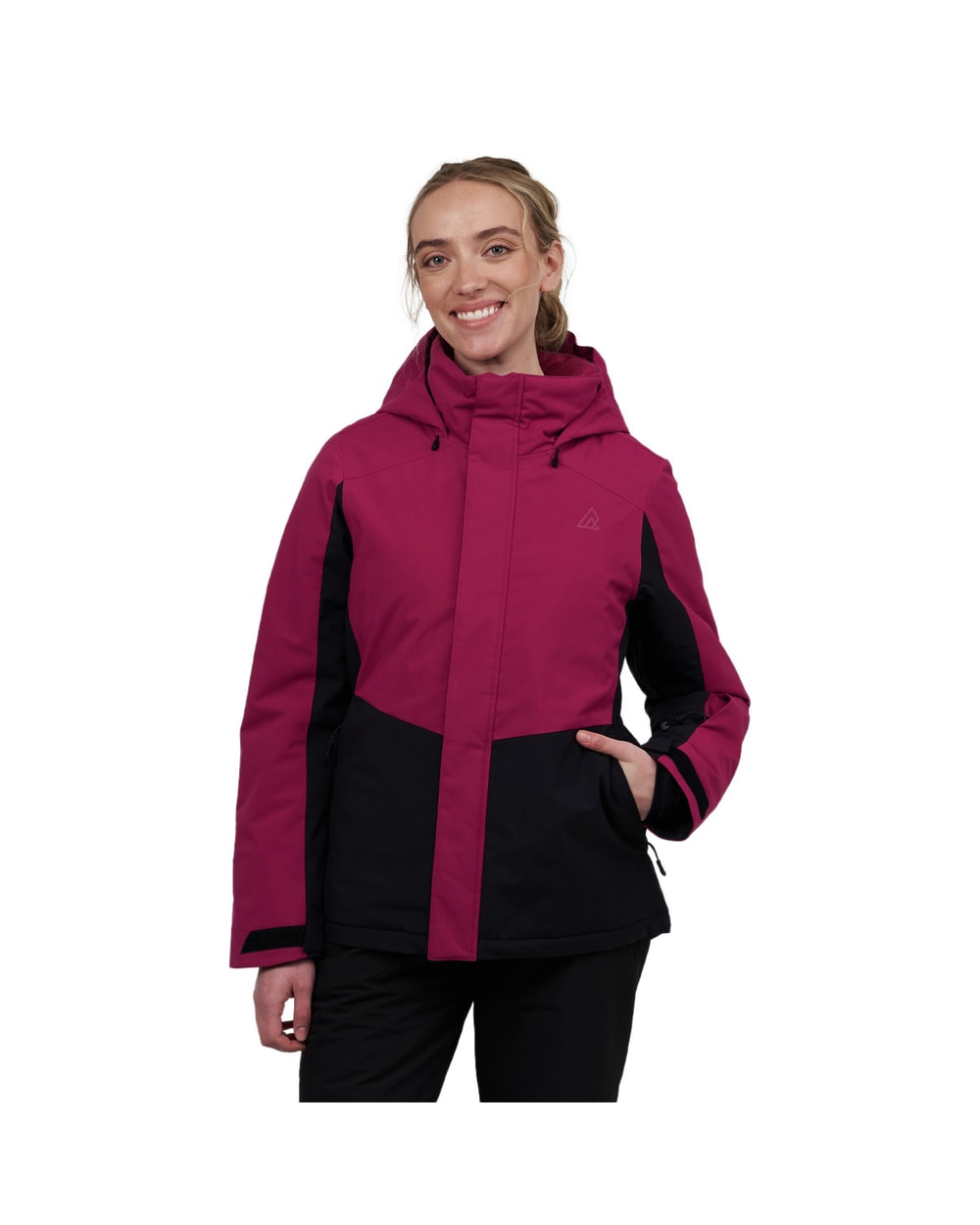Ripzone Cascade 2.0 Women's Winter Sports Jacket Boysenberry/Black Beauty front