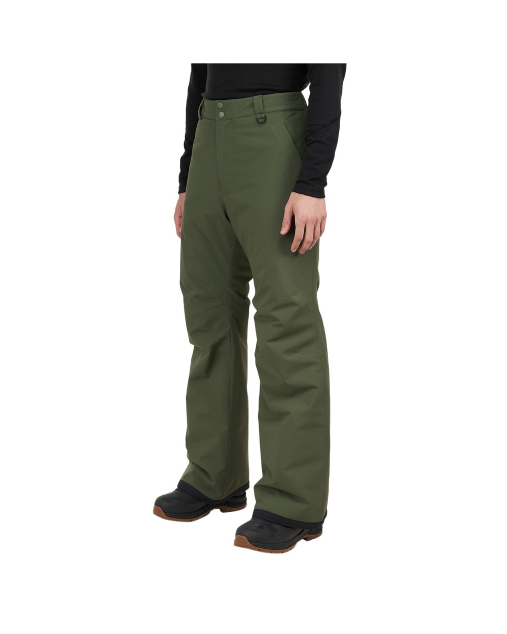 Ripzone Drew Men's Insulated Winter Sports Pants - Thyme - three-quarter