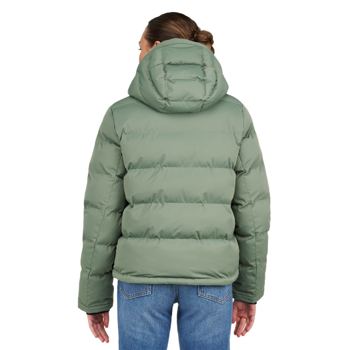 Ripzone Women's Friday Short Puffer Jacket - Laurel Wreath - back