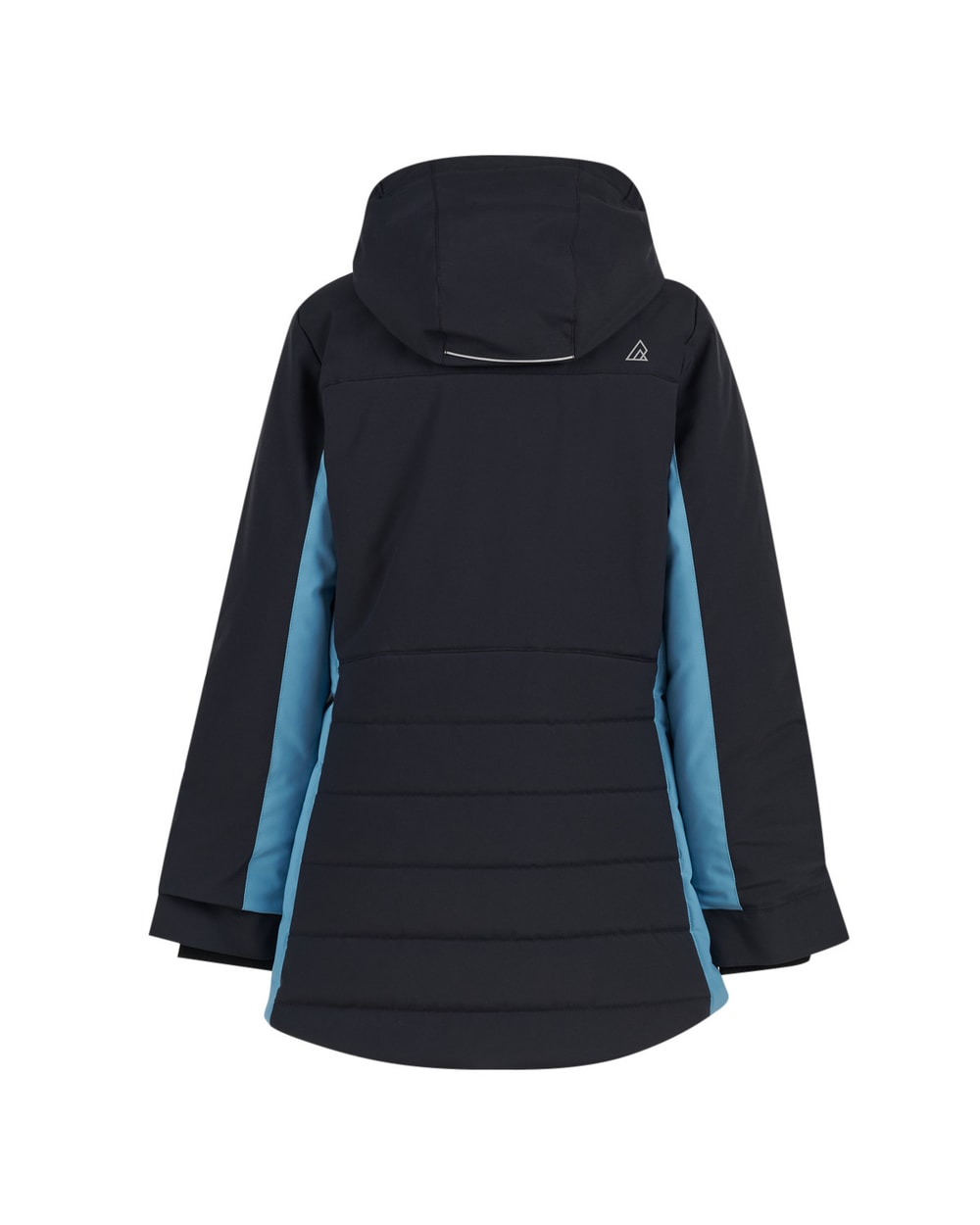 Ripzone Girls' Fritz Puffy Ski Jacket - Adriatic Blue - back