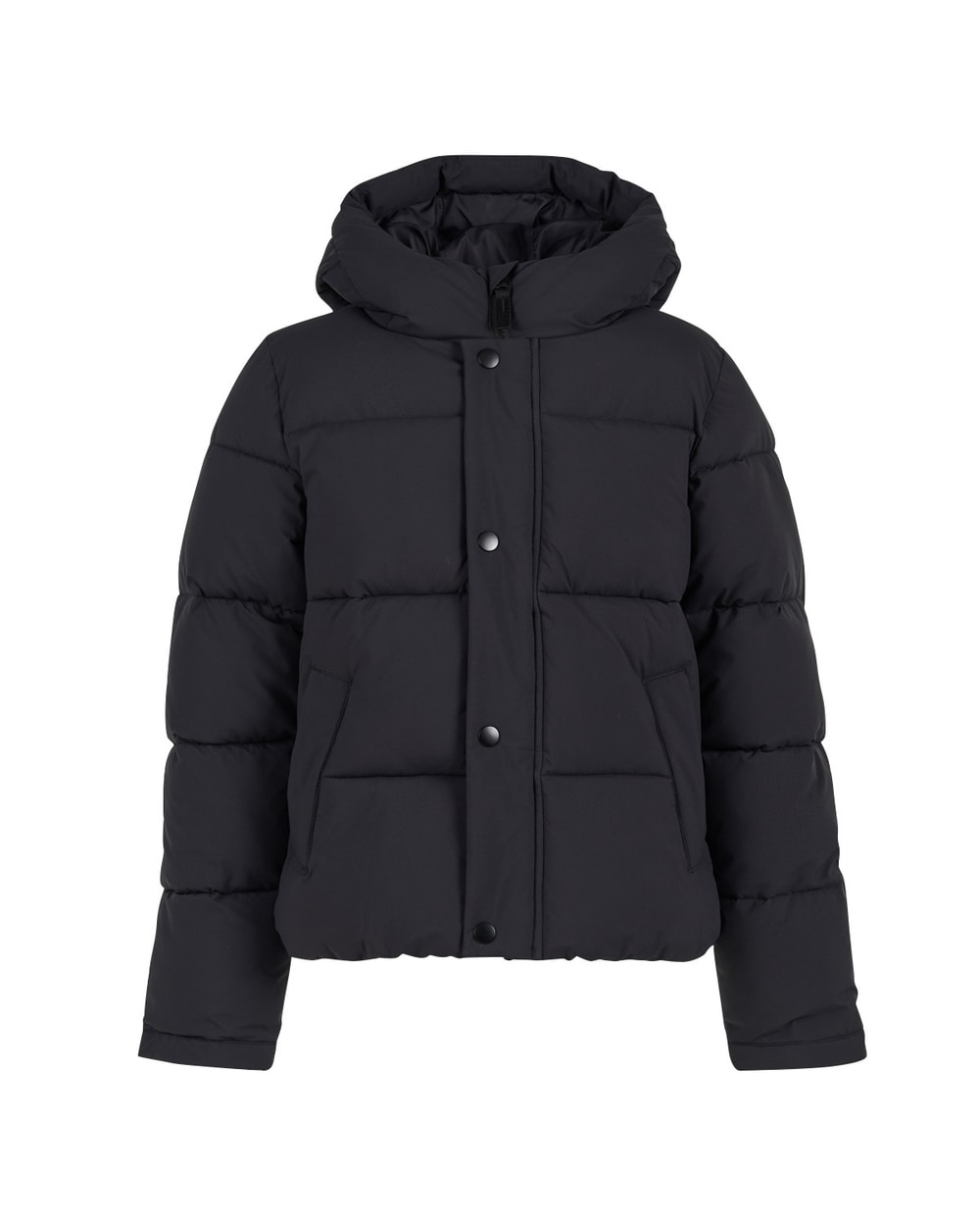 Ripzone Girls' Youth Friday Short Puffer Jacket - BLACK BEAUTY