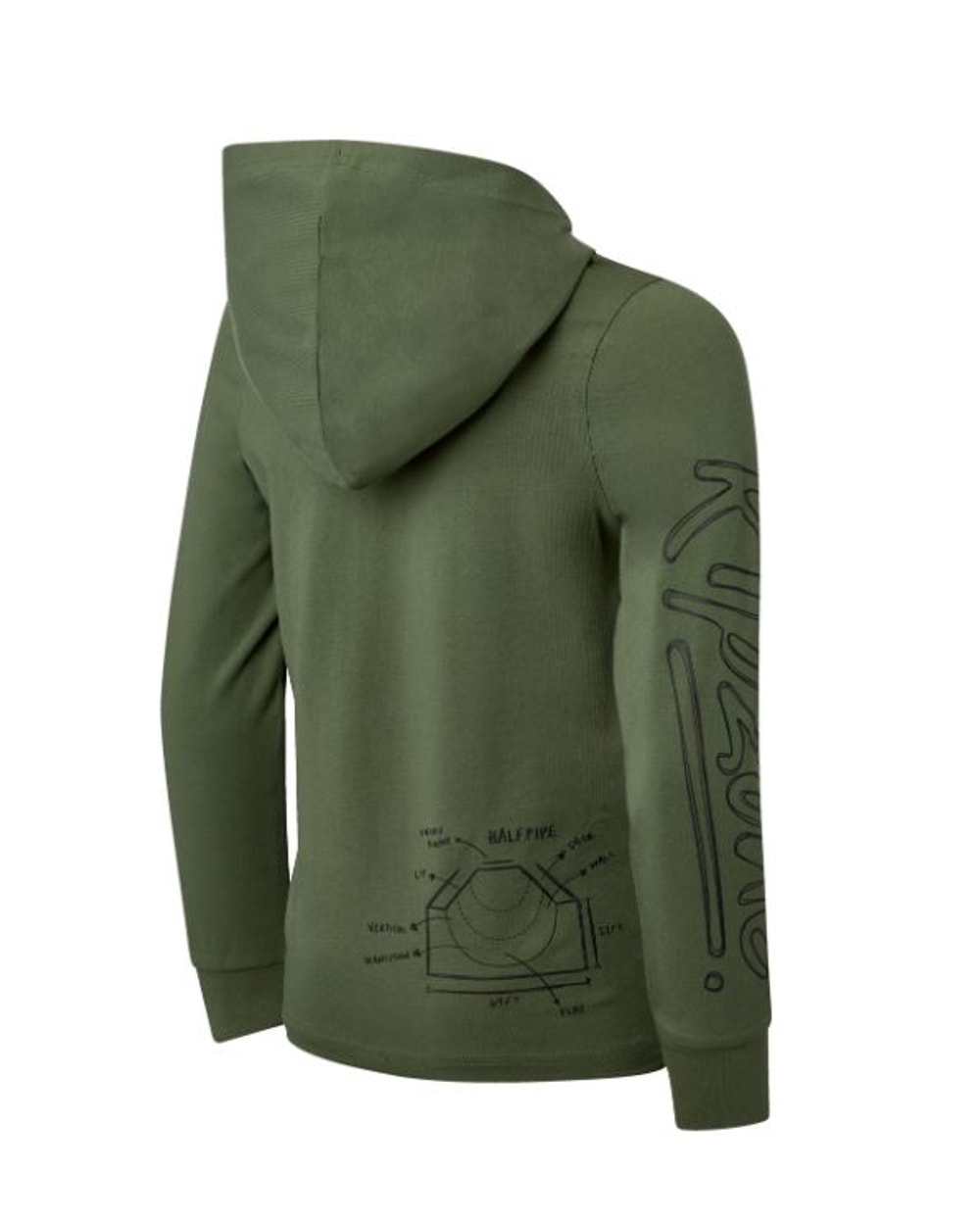 Ripzone Kids' Ambrose Hooded Long Sleeve T-Shirt