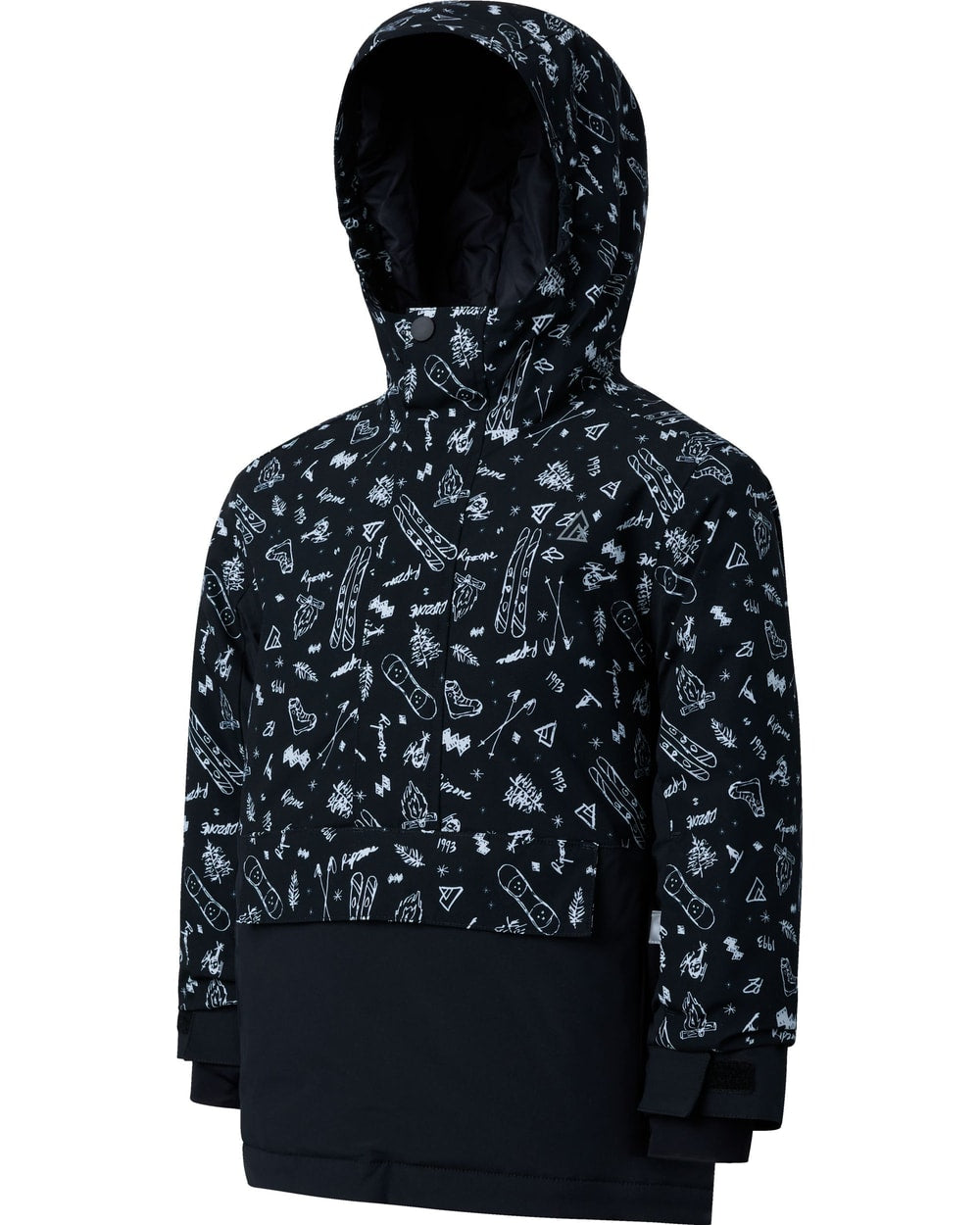 Ripzone Kids' Pinnacles Insulated Anorak Jacket