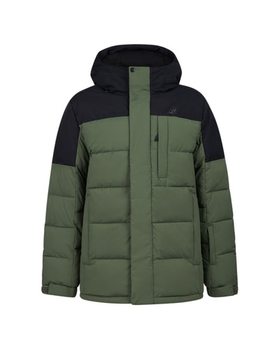 Ripzone Men's Norquay Puffer Jacket Thyme/Black Beauty front