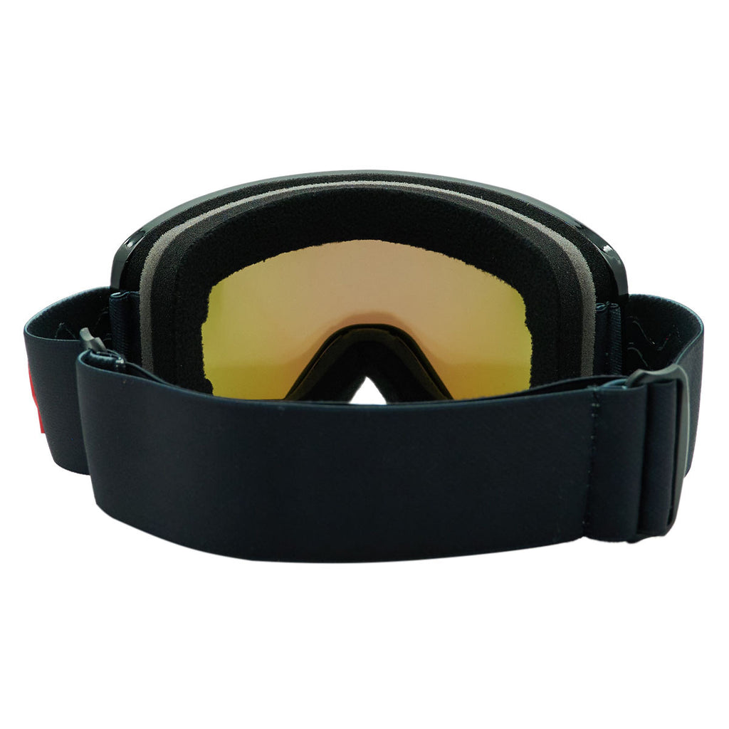 Ripzone Prospect adult winter sports goggles, inside view showing face foam and strap