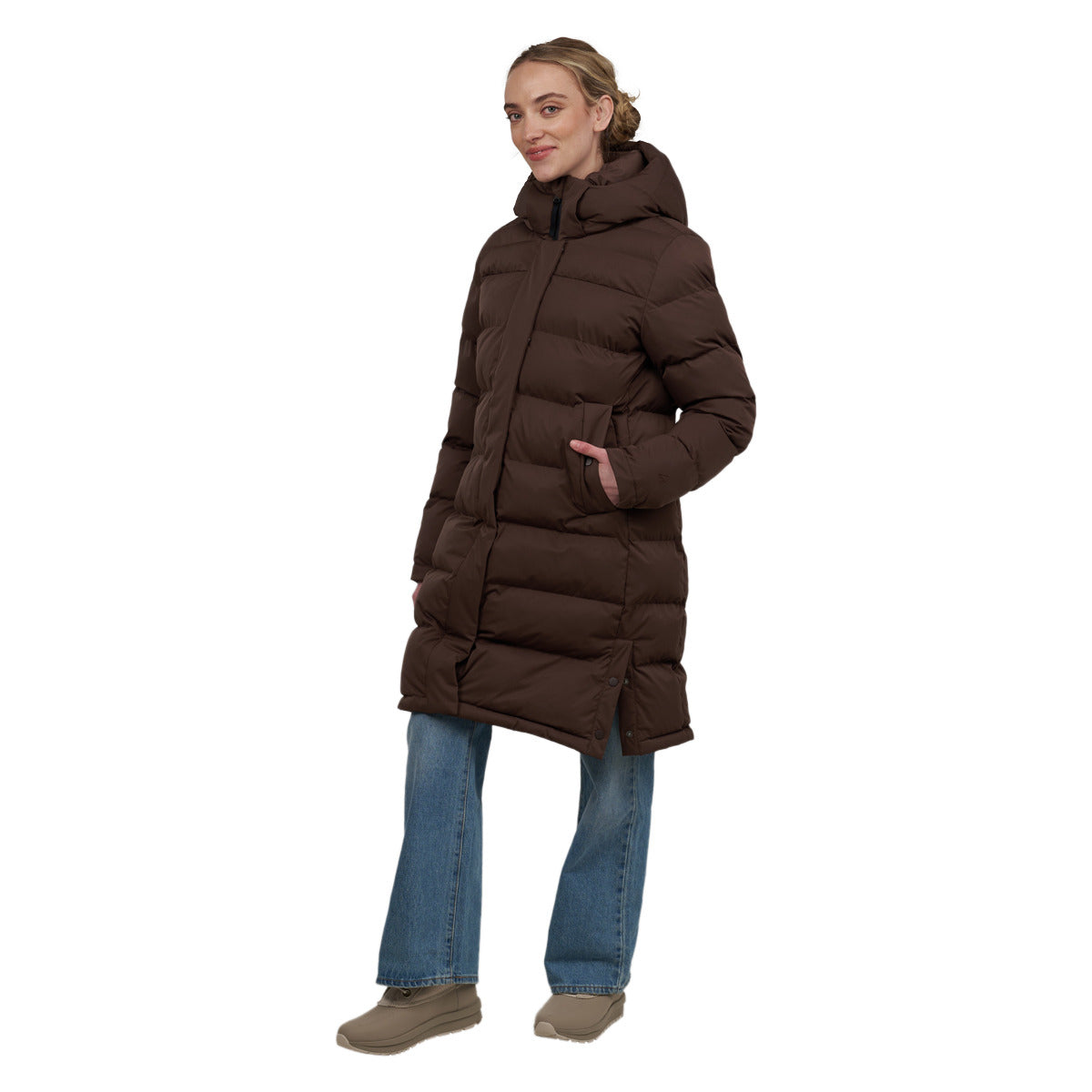 Ripzone Women's Saturday Insulated Jacket - Bracken, three-quarter view