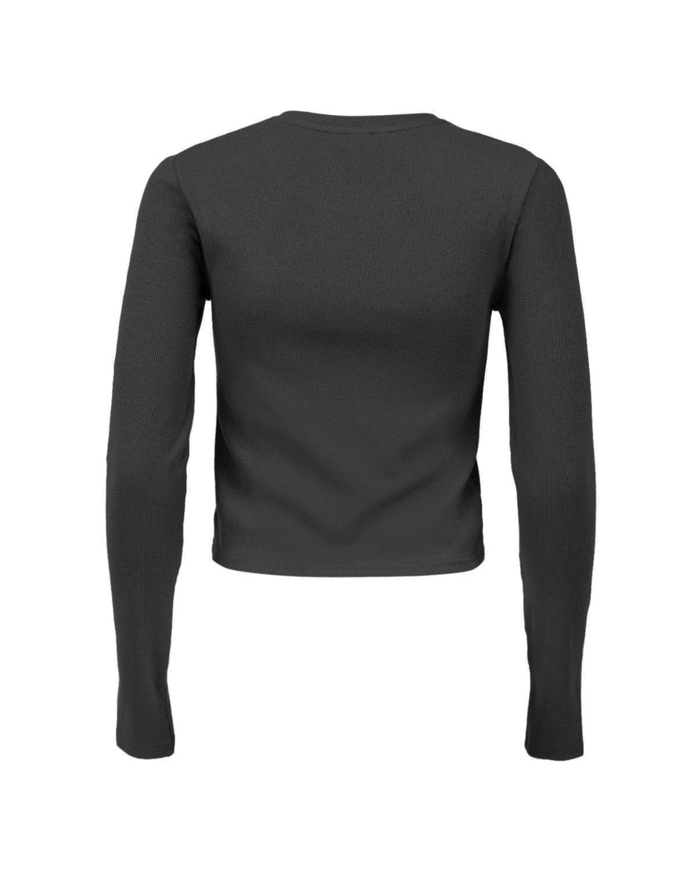 Ripzone Women's Azure Rib Long Sleeve T-Shirt Black Beauty back
