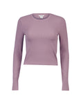 Ripzone Women's Azure Rib Long Sleeve T-Shirt Nirvana front