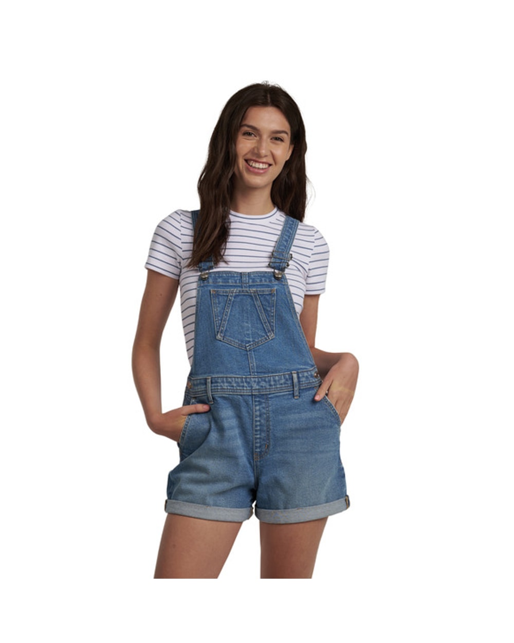 Ripzone Women's Boardwalk Short Overalls