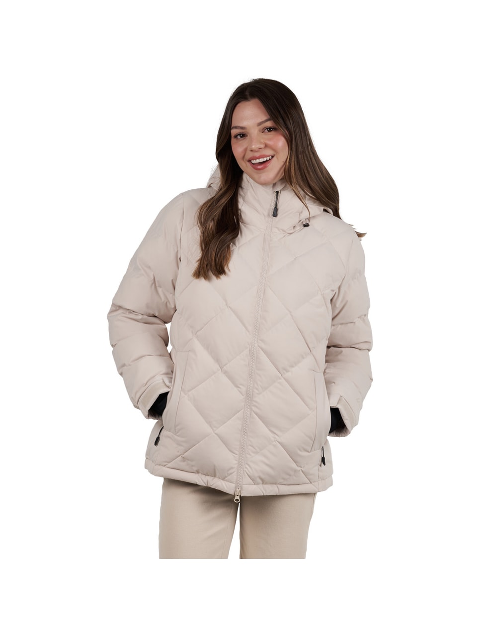 Ripzone Women's Twilight 2.0 Alpine Puffer Jacket - Pumice Stone