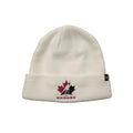 '47 Brand Team Canada Cuffed Knit Hat - White — front