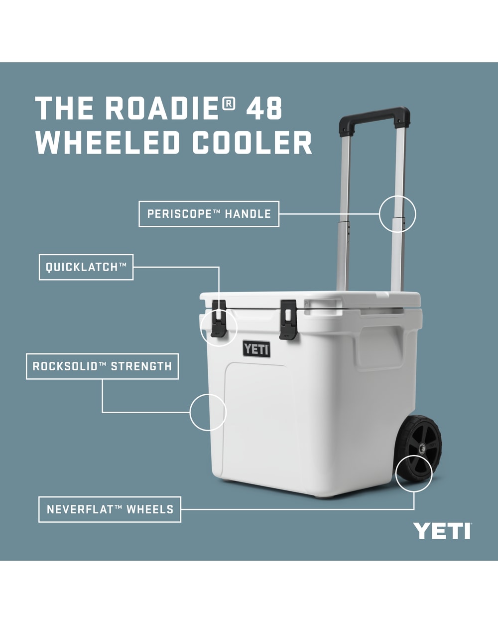 Yeti Roadie 48 Wheeled Cooler