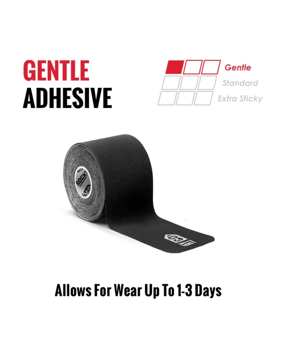 RockTape GO Gentle Adhesive