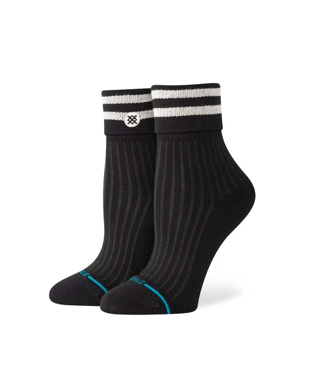 Stance Roll Cuff Quarter Sock- Women's