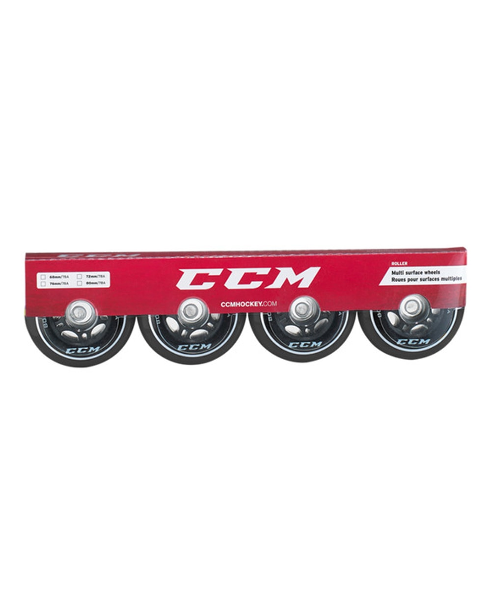 Roller Hocket Skates Replacement Wheels 4-Pack