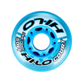 Bauer Hi-Lo Court inline wheel, blue, front