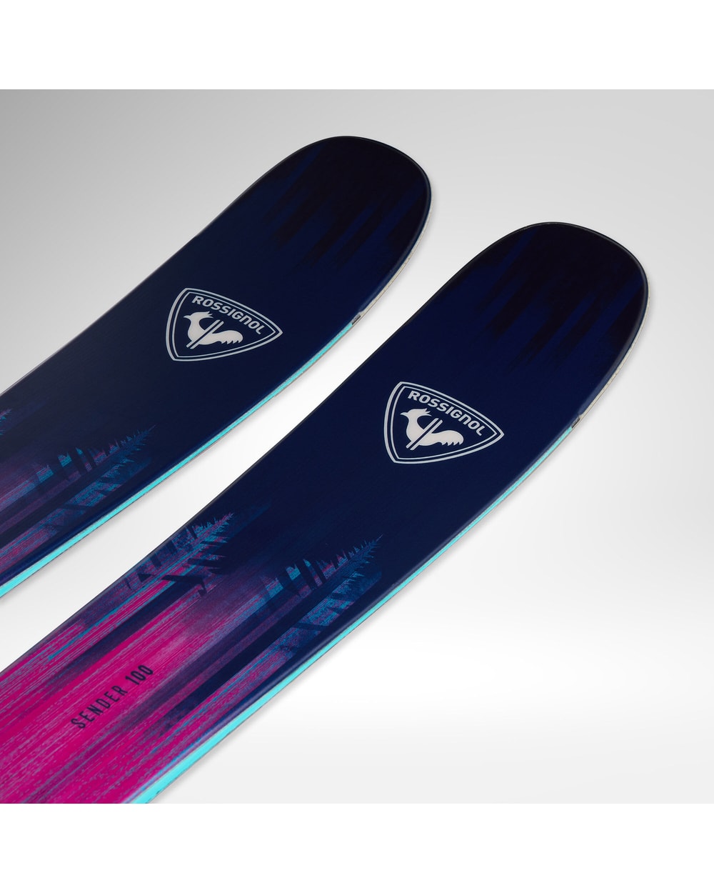 Rossignol Sender 100 skis tip detail