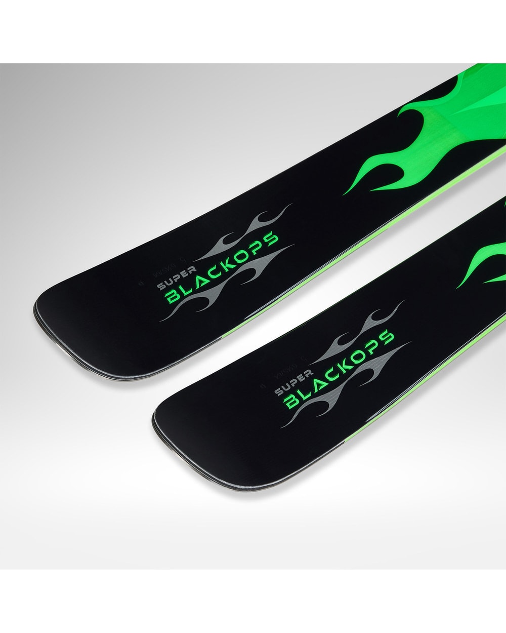 Rossignol Super Blackops skis tail graphic detail
