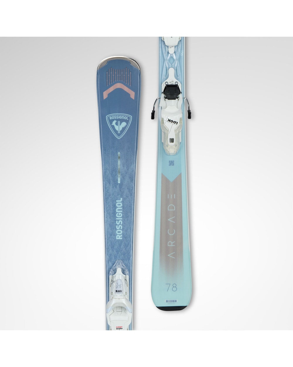 Rossignol Women's Arcade 78 skis with Xpress W 10 GW bindings