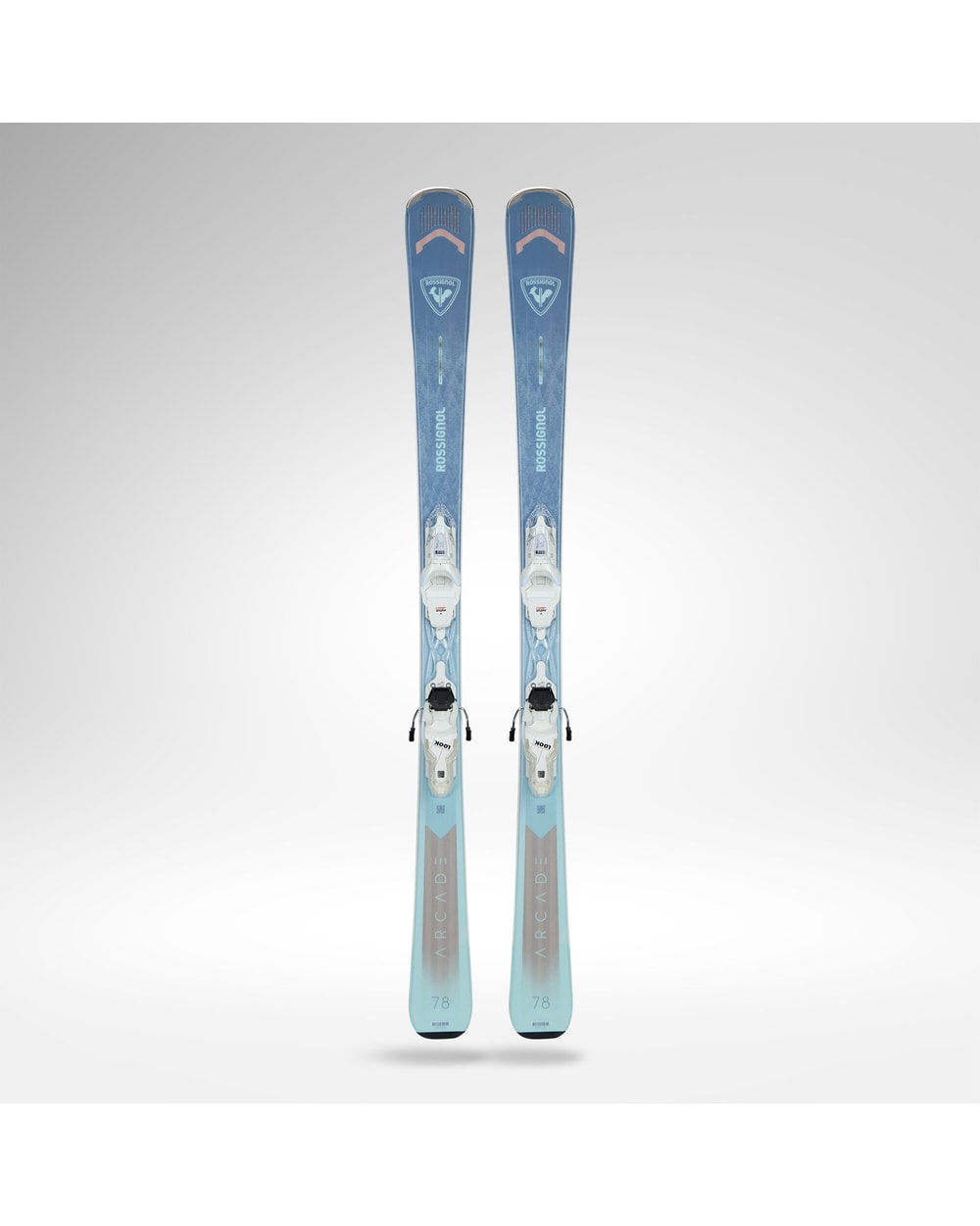 Rossignol Women's Arcade 78 skis full pair