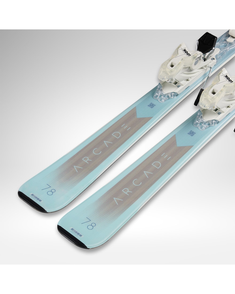 Rossignol Women's Arcade 78 skis tail detail