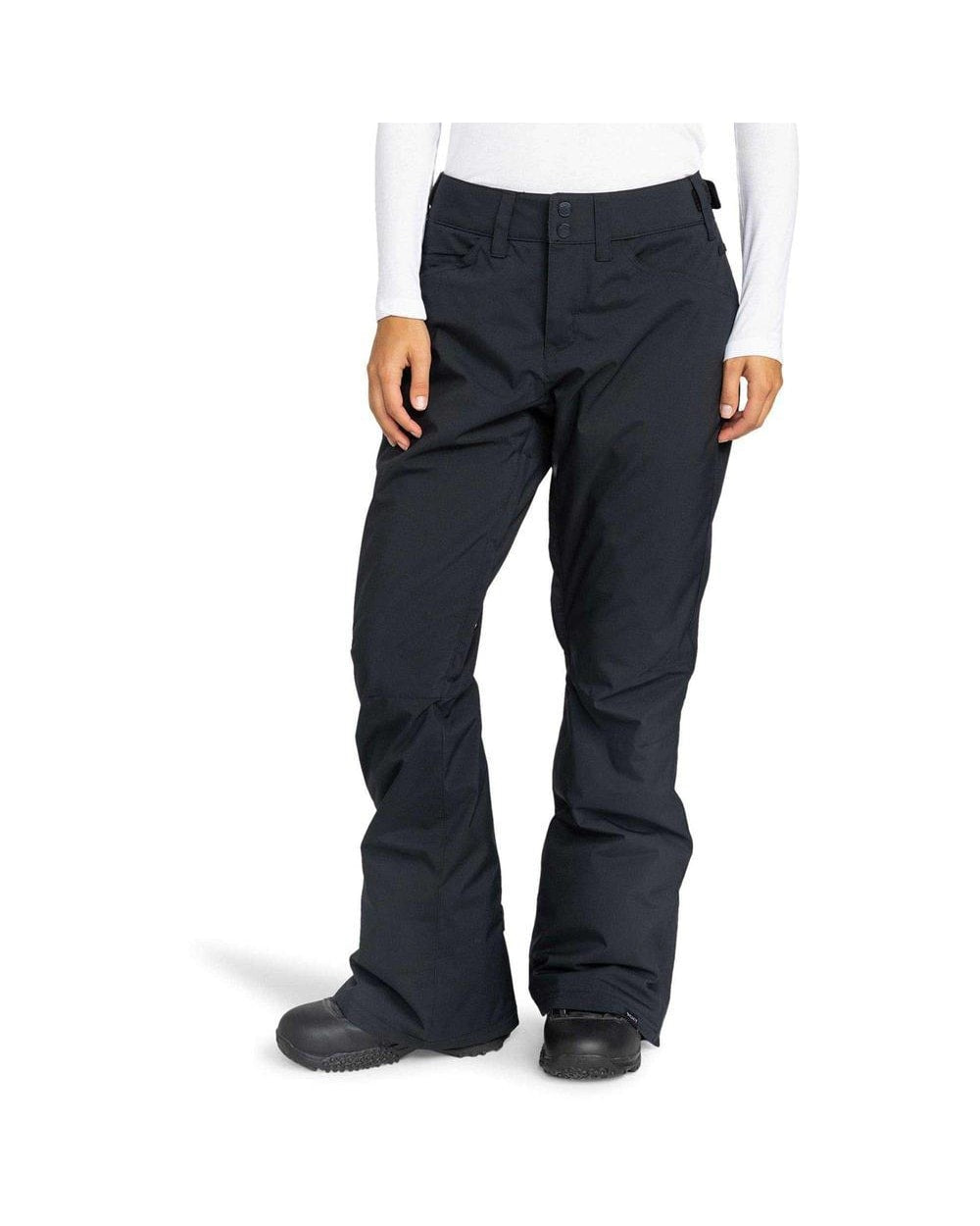 Roxy Backyard Snow Pant True Black detail