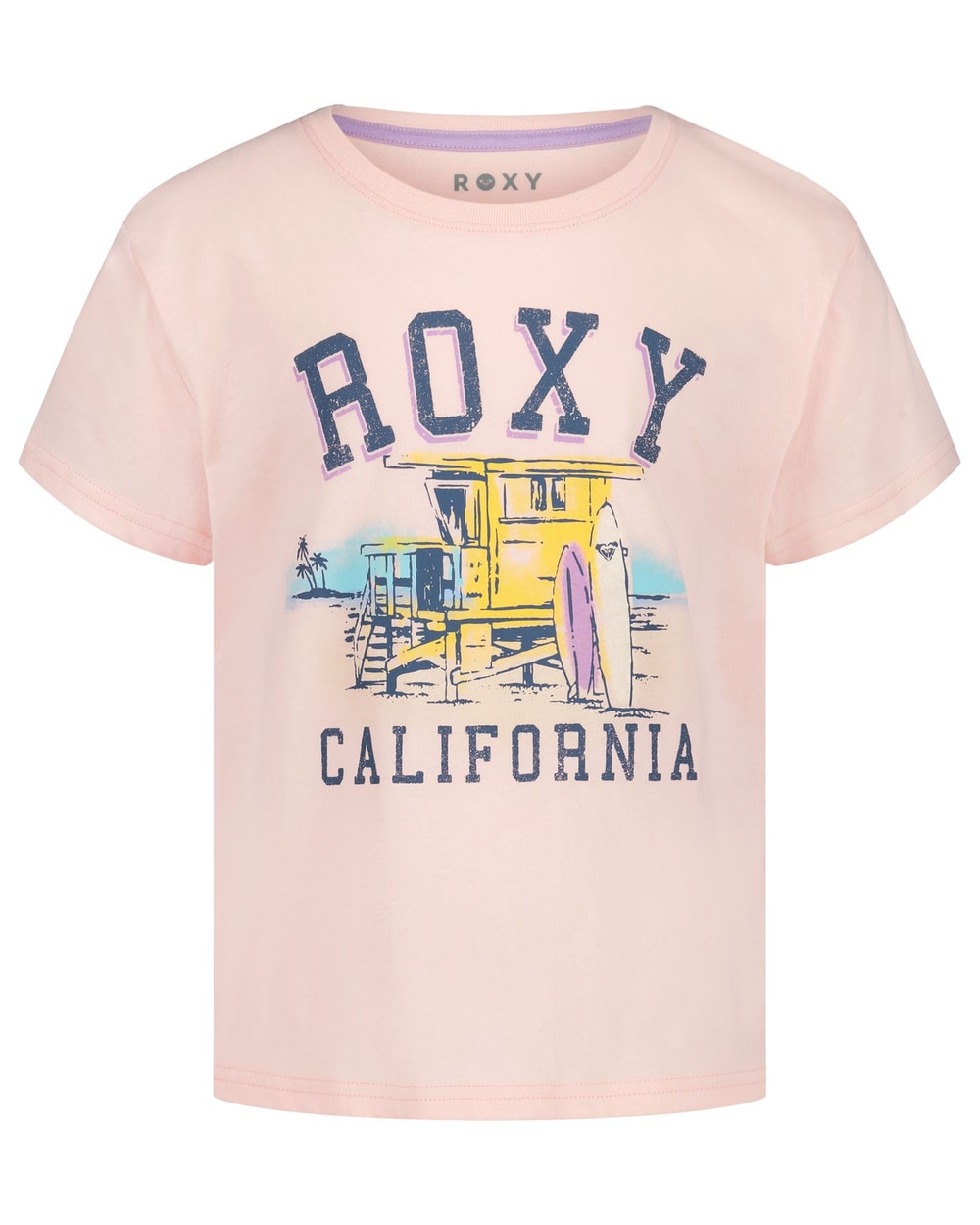Roxy Girls' California Tee - Veiled Rose - front