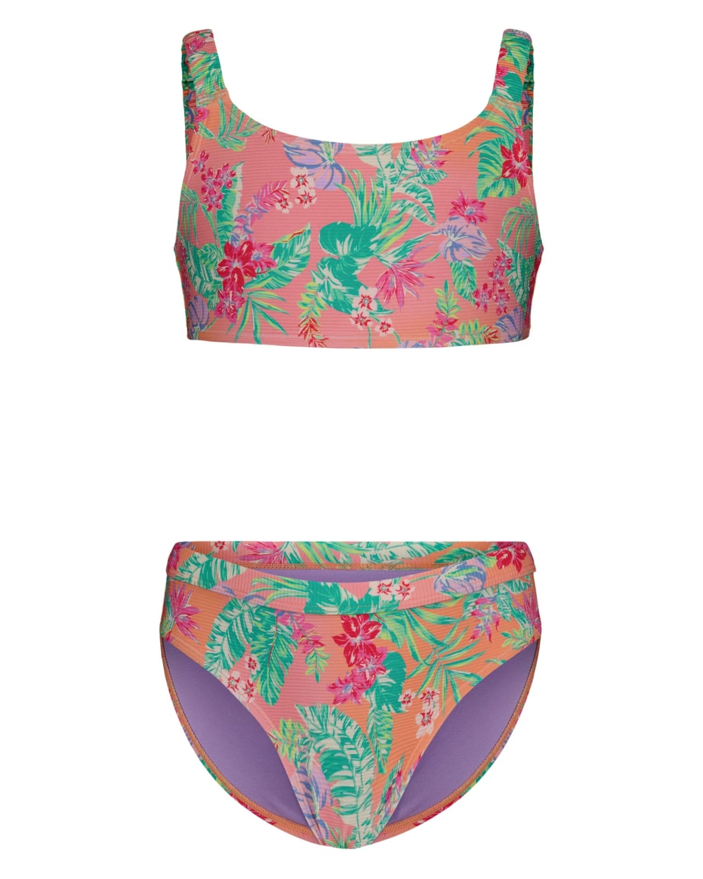 Roxy Girls' Coastal Breeze Bikini Set
