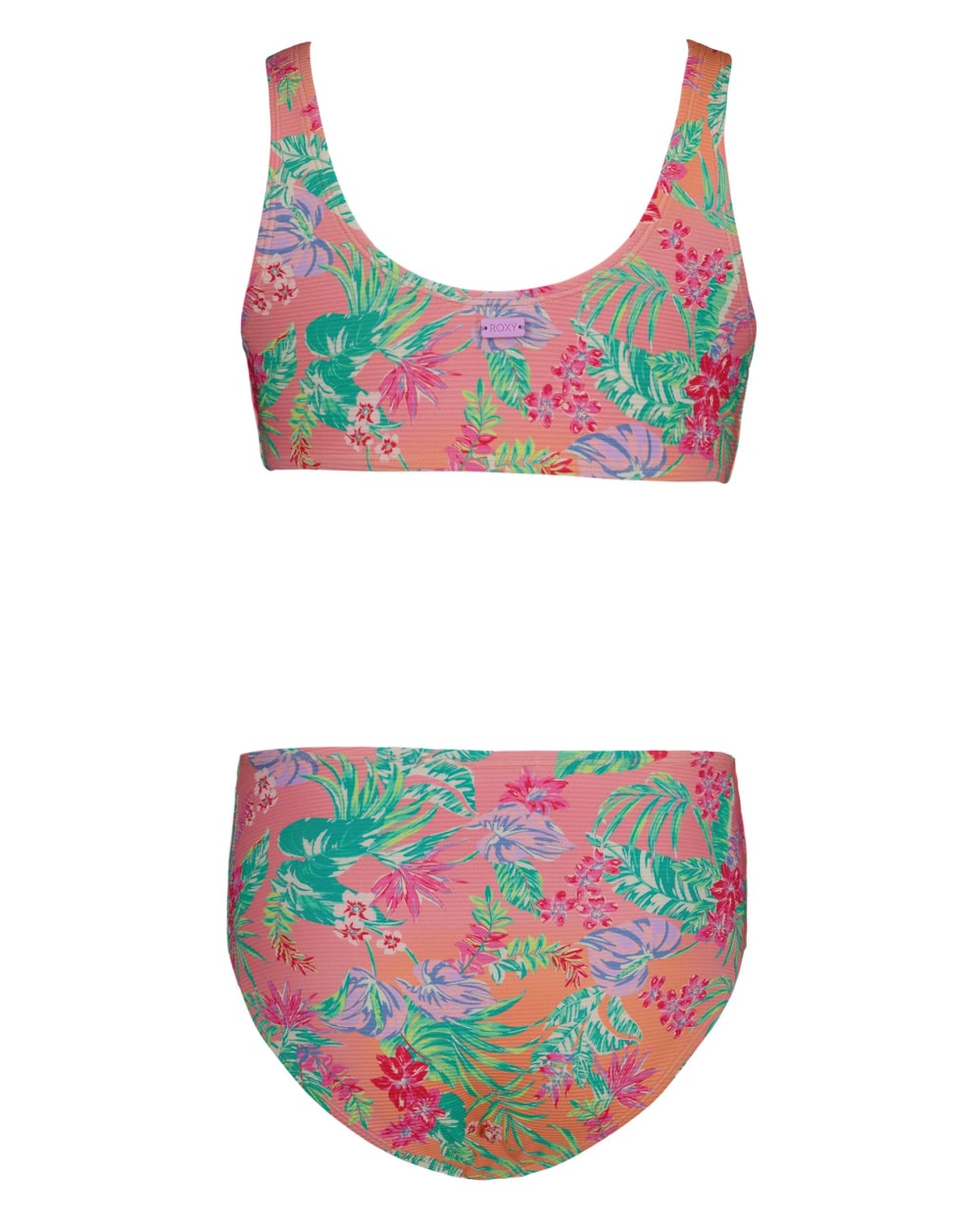 Roxy Girls' Coastal Breeze Bikini Set