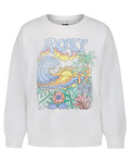 Roxy Girls' Nature Oversized Crewneck Sweatshirt