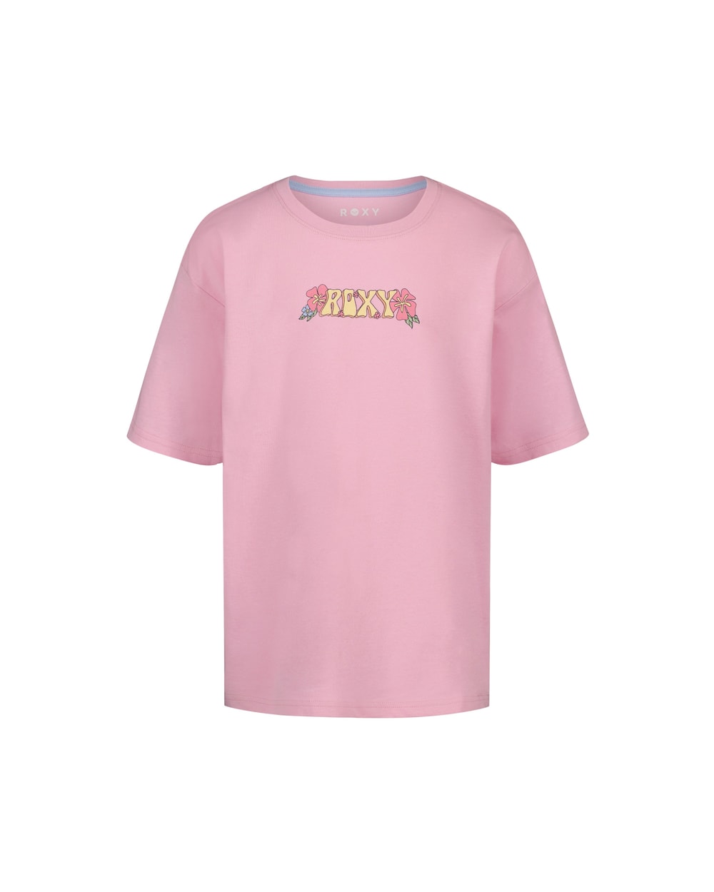 Roxy Girls' Sun Chaser Oversized Tee - Pastel Lavender - front