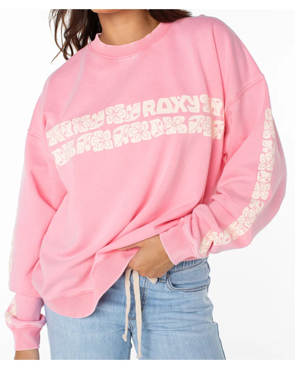 Roxy Women's Lineup Oversized Crew