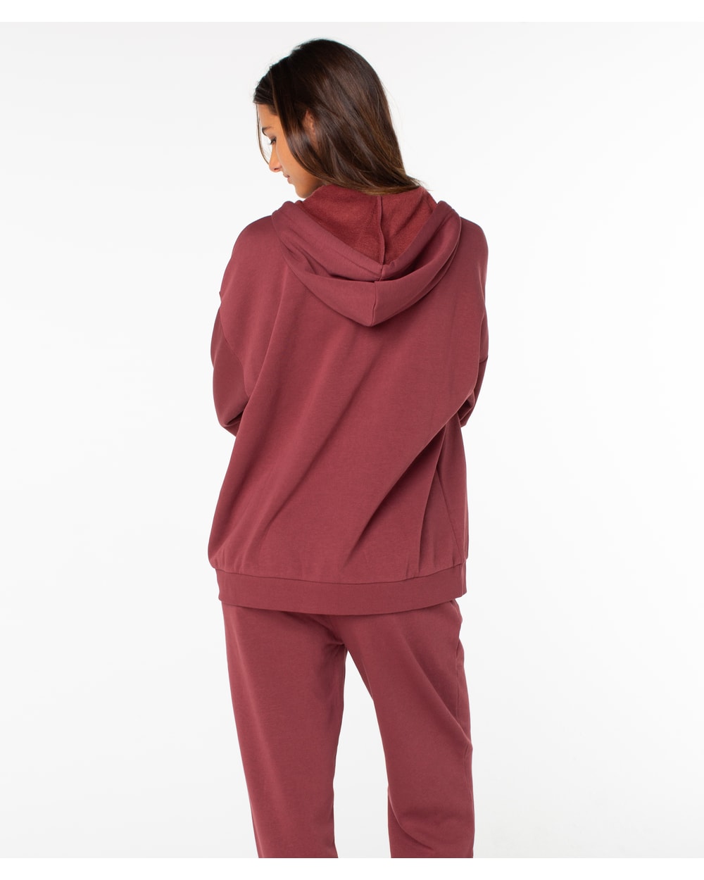 Roxy Women's Sunset Zip Hoodie - PORT END GAME
