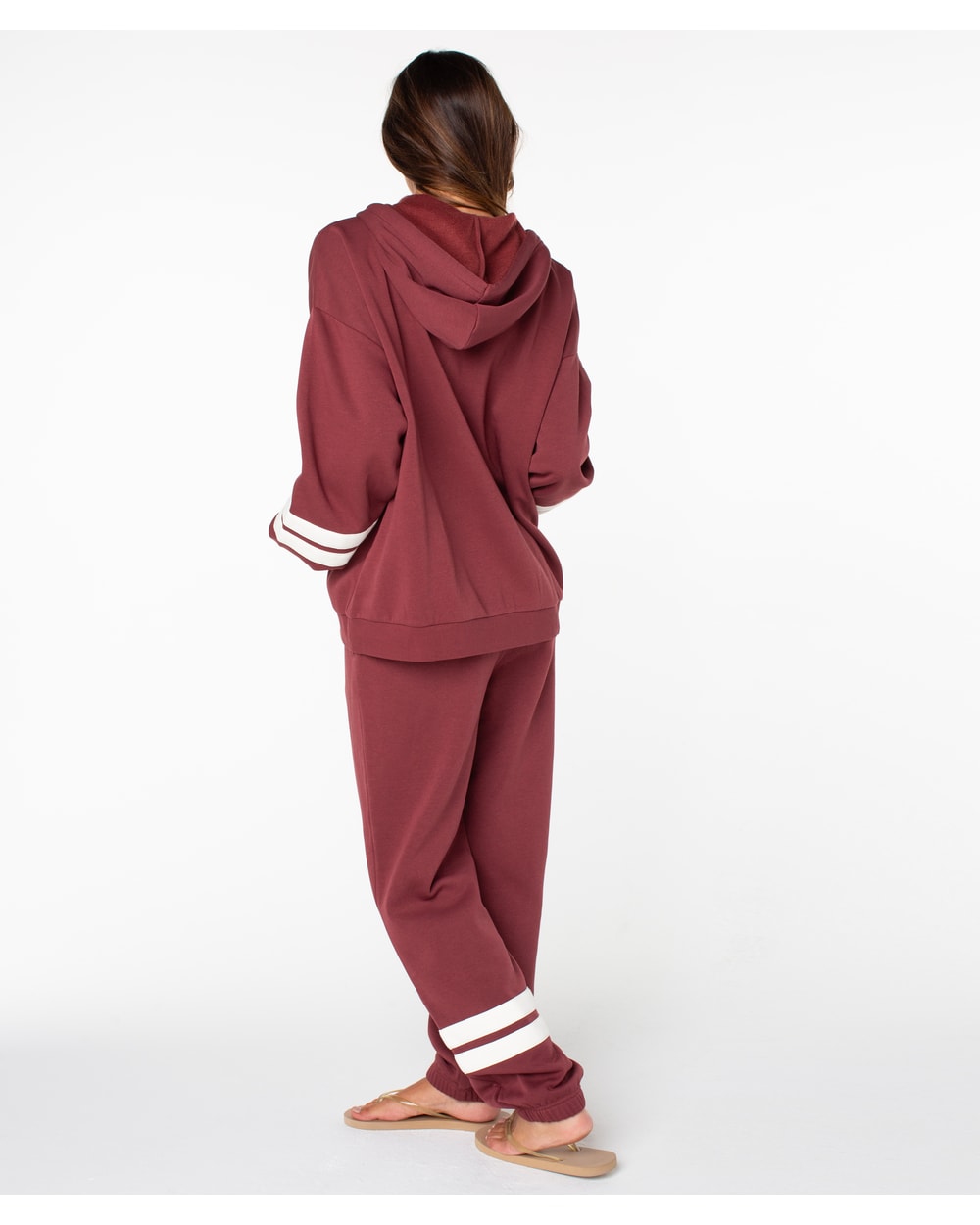 Roxy Women's Sunset Zip Hoodie - PORT END GAME