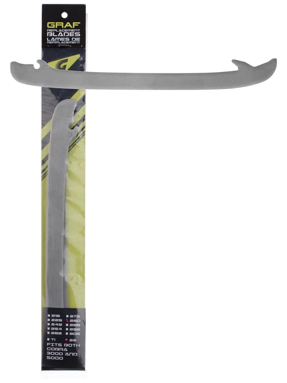 Graf Cobra 2.0 Stainless Steel Runners packaging