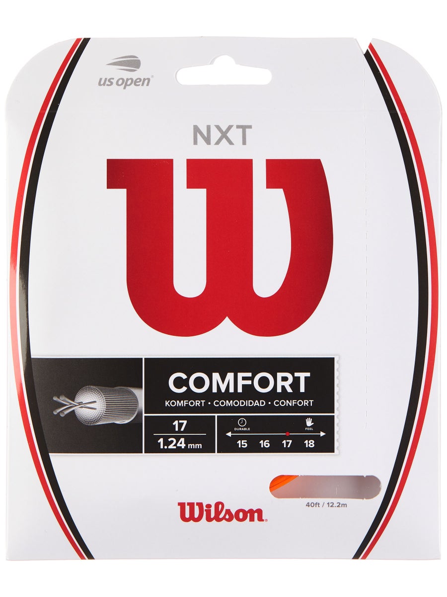 Wilson NXT 17G Tennis String - NEON ORANGE