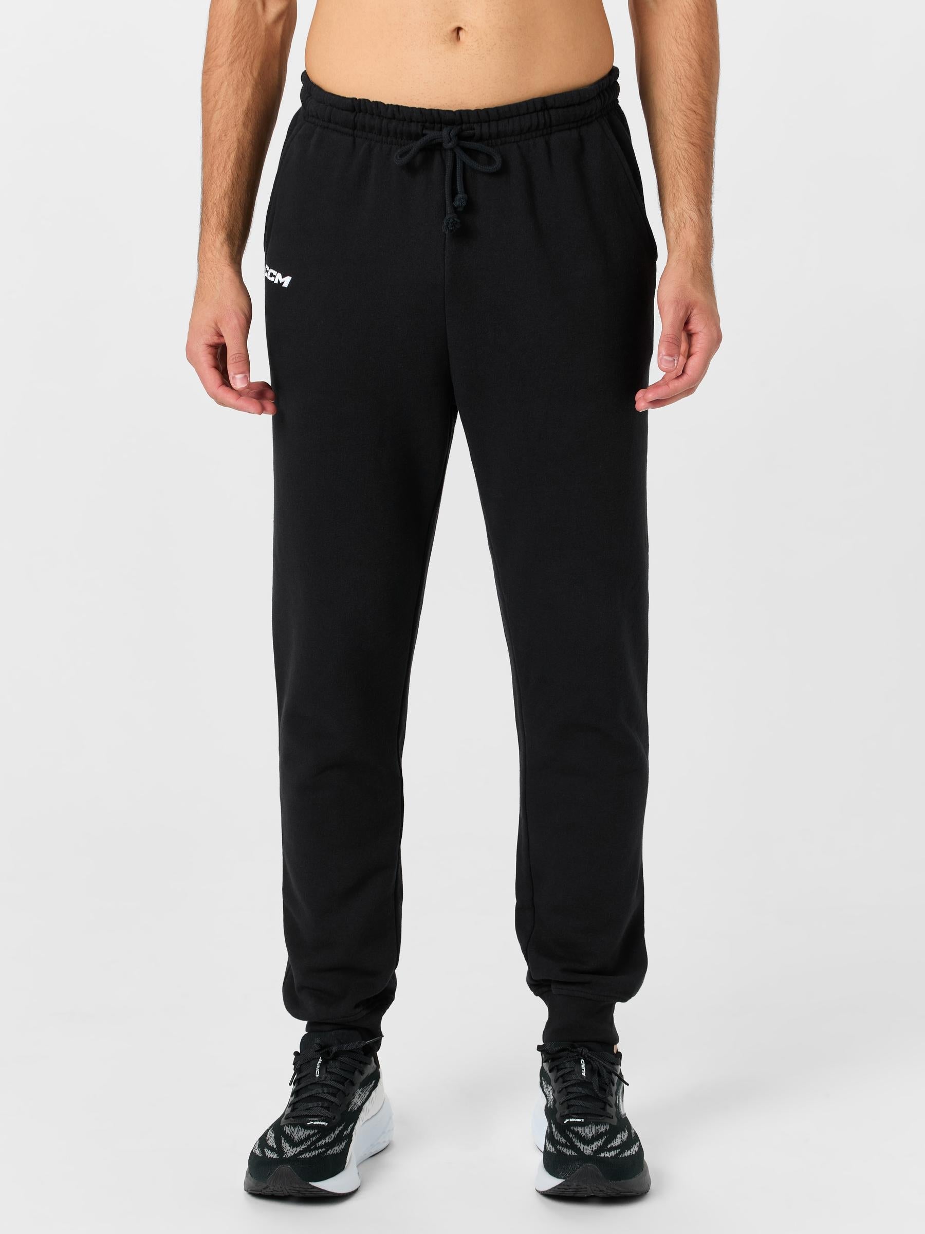 CCM Cuffed Training Pant Black front