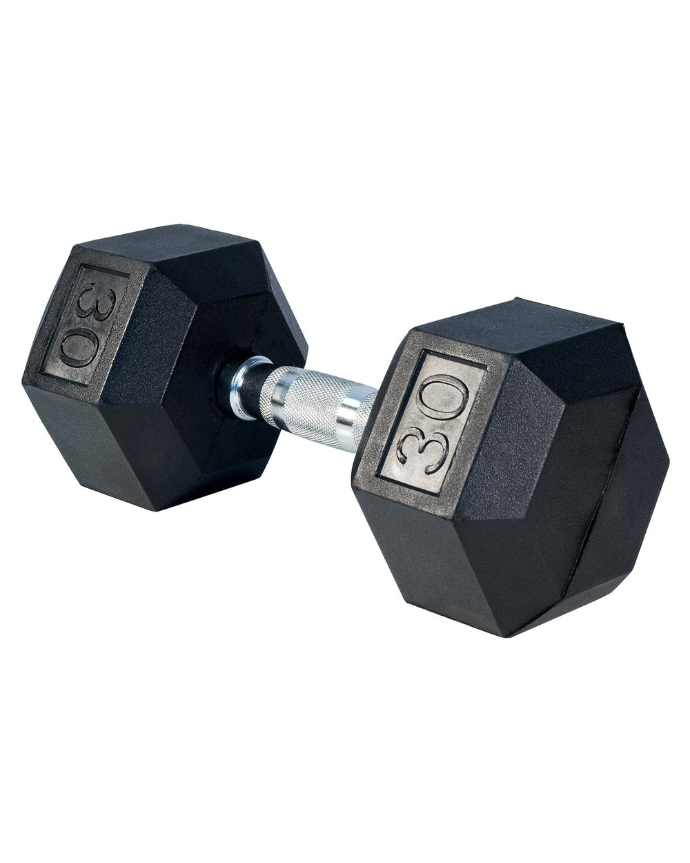 Rubber Hex Dumbbell - 30lbs