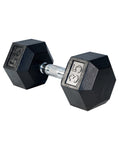Rubber Hex Dumbell - 35lbs