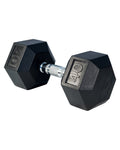 Rubber Hex Dumbell - 40lbs