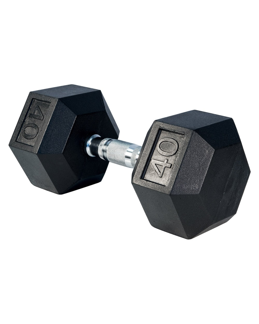 Rubber Hex Dumbell - 40lbs